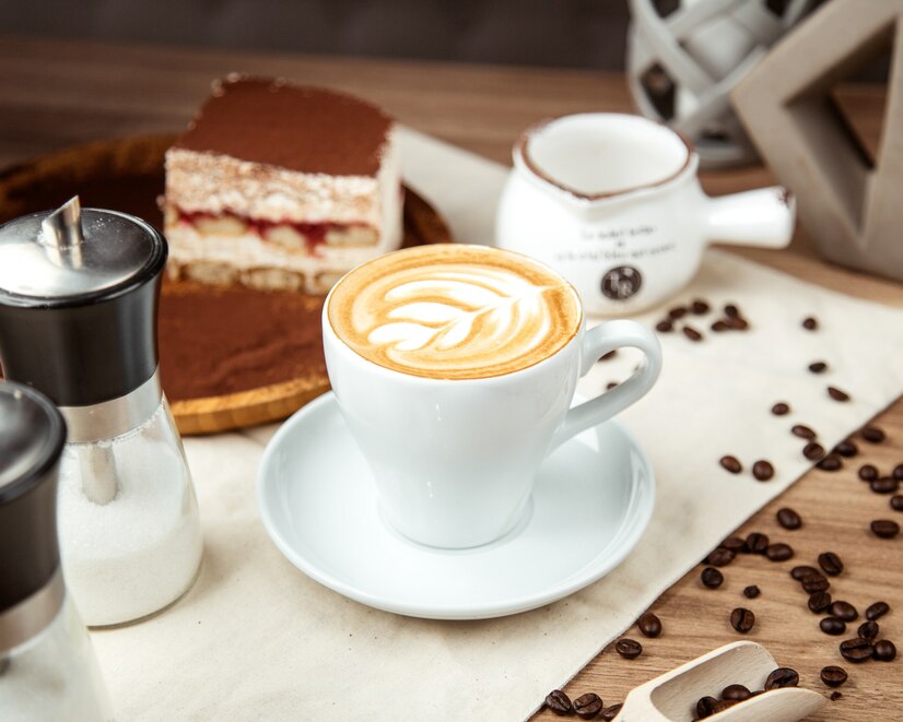 Variações do café latte